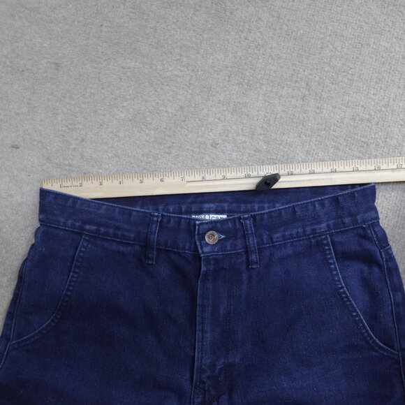 Railcar Jeans 32 x 33 Blue Raw White Line Selvedge Made in USA - Picture 6 of 13